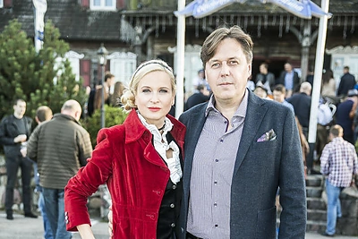 Rasa Arlauskienė su vyru