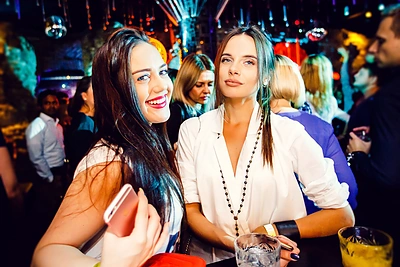 Vakarėlio klube „Mojo Lounge“ akimirka