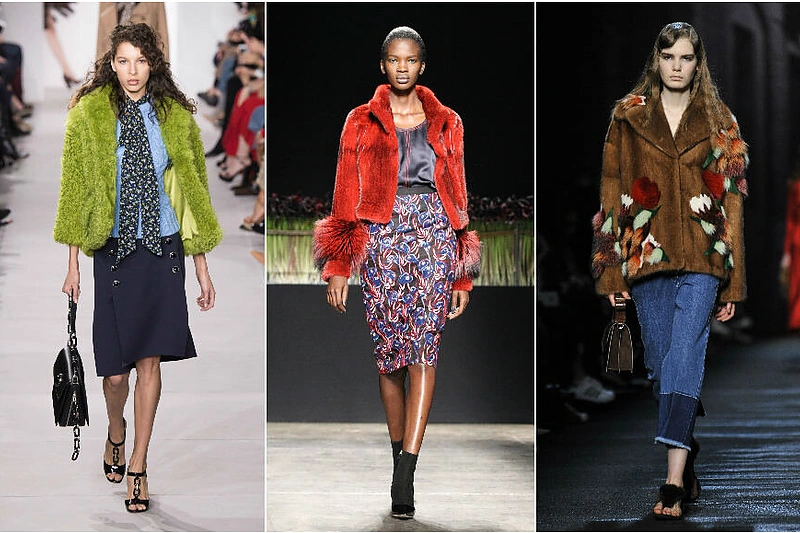 MICHAEL KORS, J.MENDEL, BLUMARINE kolekcijų modeliai