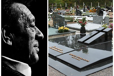 Stasio Povilaičio žmona Birutė apie paminklą ant maestro kapo: „Stasiui darželis nebūtų patikęs“