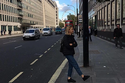 Monika Linkytė Londone / Asmeninio albumo nuotr.