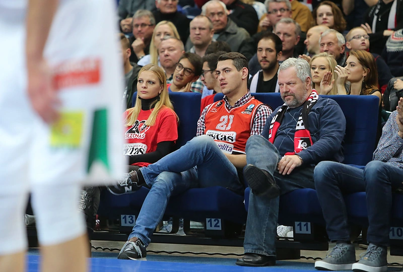 Justinas Jankevičius su tėčiu