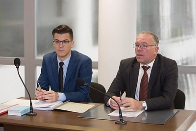 Vita Jakutienė antradienio rytą lankėsi Vilniaus apylinkės teisme