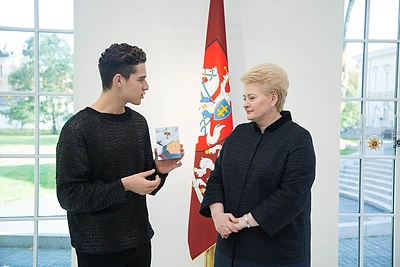 Donatas Montvydas ir Dalia Grybauskaitė