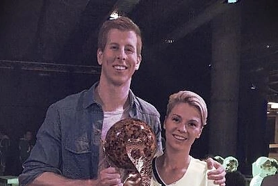 Susižadėjo buvęs „Žalgirio“ žaidėjas Brockas Motumas ir Martyna Marmaitė