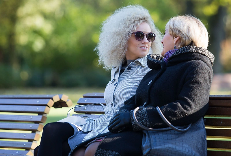 Anžela Adamovič su mama Regina