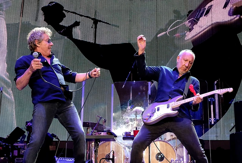 Rogeris Daltrey ir Pete'as Townshend iš „The Who“