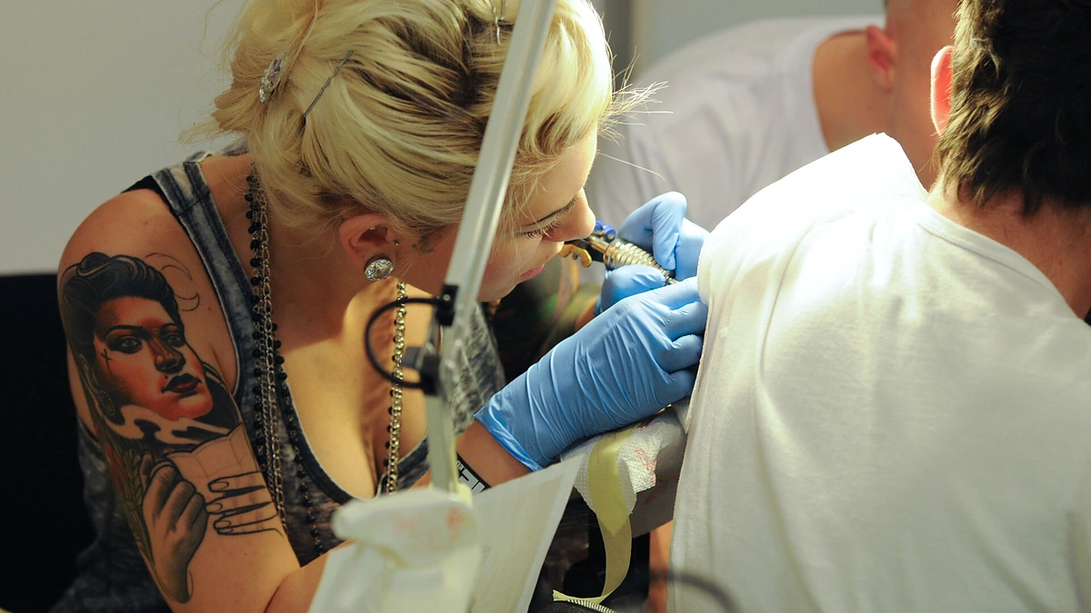 Tatuiruočių salone