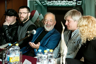 Filmo "Karalių pamaina" spaudos konferencija