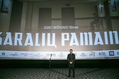 Filmo „Karalių pamaina“ premjeros akimirka