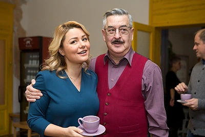 Beata Nicholson ir Vytenis Pauliukaitis / Gretos Skaraitienės / BNS nuotr.