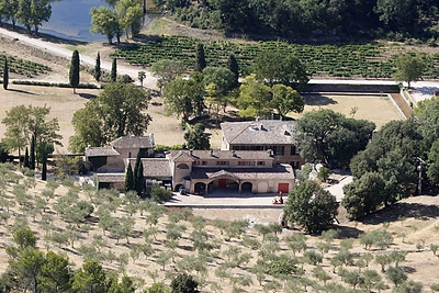 Angelinos Jolie ir Brado Pitto dvaras „Chateau Miraval“ Provanse