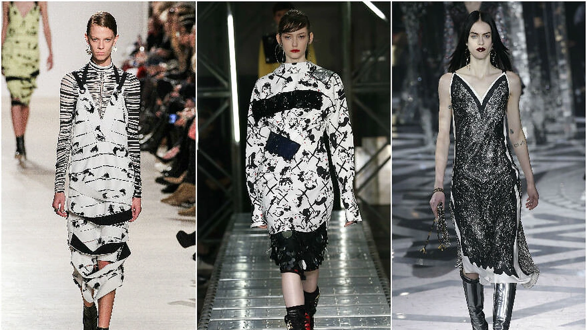 PROENZA SCHOULER, MSGM, LOUIS VUITTON kolekcijų modeliai