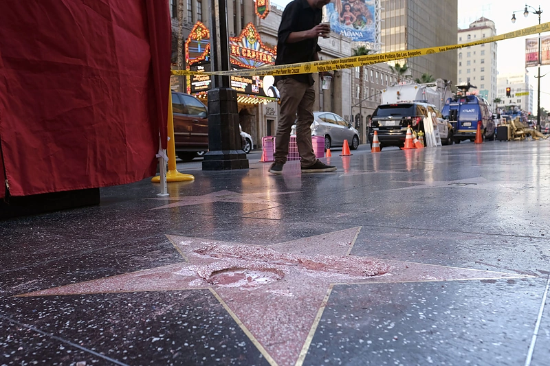 Donaldo Trumpo žvaigždė Holivudo šlovės alėjoje