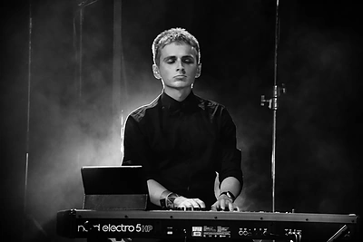 Monikos Linkytės koncerto Kaune akimirka / Manto Repečkos nuotr.