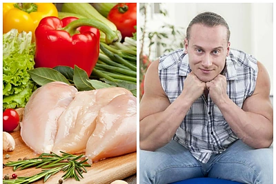 Andrius Pauliukevičius aiškina, kodėl sportuojantys žmonės turėtų kasdien valgyti vištienos