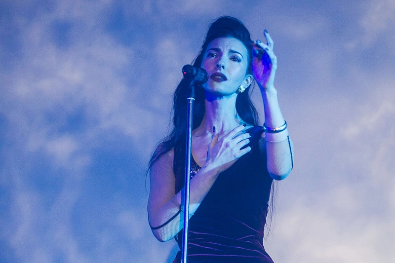 Chrystos Bell koncerto akimirka