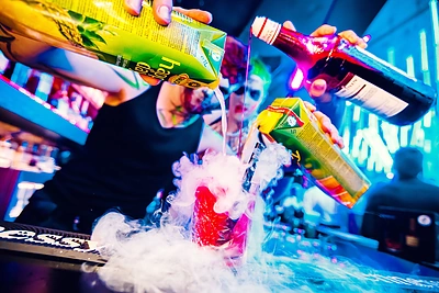 Helovino vakarėlio „Mojo Lounge“ akimirka