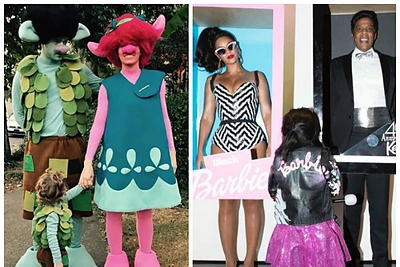 Išradingi Helovino kostiumai: Justinas Timberlake'as virto troliu, Beyonce ir Jay-Z – Barbe ir Kenu