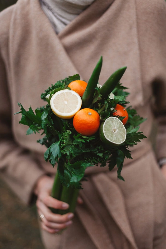 Viena iš pirmųjų sukurtų puokščių