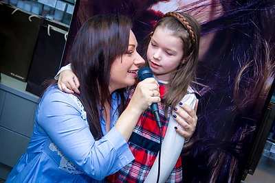 Rūta Lukoševičiūtė-Daudienė su dukra