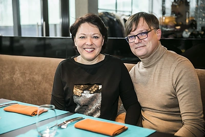 Lolita Bytautaitė su vyru