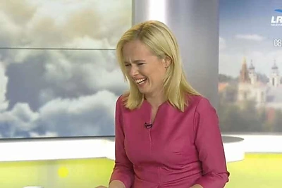 TV laidoje juoku pratrūkusi Živilė Kropaitė tapo feisbuko sensacija: žiūrėkite video – juoksitės kartu