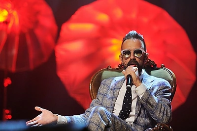 Lino Adomaičio koncerto akimirka