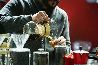 Kavos virimo pasaulio čempiono viešnagė Lietuvoje