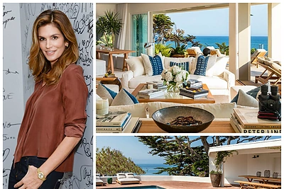 Apžiūrėkite supermodelio Cindy Crawford vilą Malibu: parduodama už 60 mln. dolerių