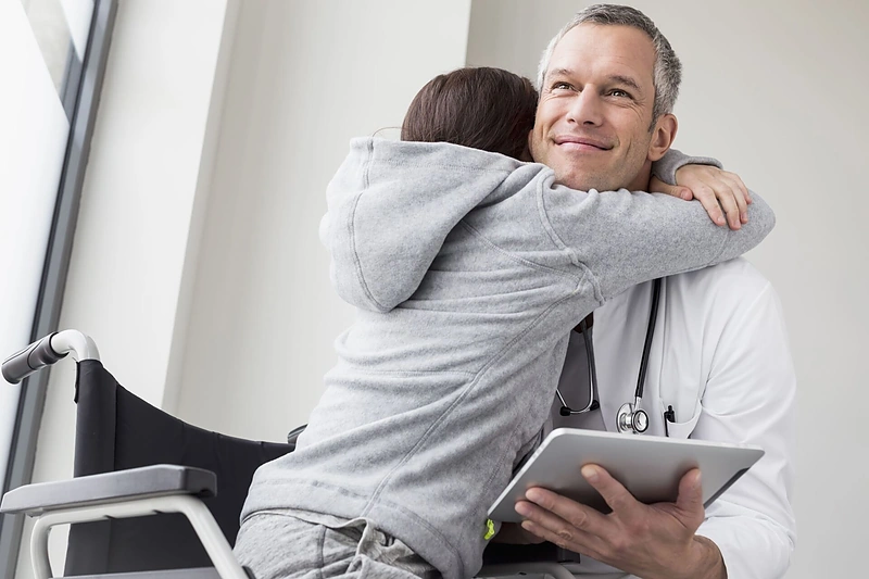 Gydytojas ir pacientė