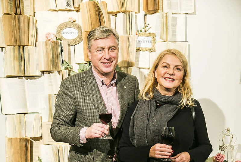 Violeta Baublienė su vyru