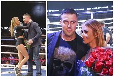 Bušido ringe susižadėjusi Simona Kateivaitė išrinktąjį Aurimą įsimylėjo per fotosesiją