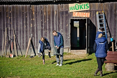 Šou „IššŪKIS kaime“ akimirka