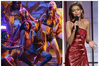 Amerikos muzikos apdovanojimai: metų atlikėja tapo Ariana Grande, o vedėja parodijavo Melanią Trump