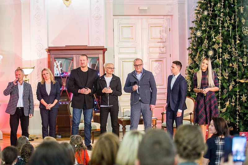 Renginio „Knygų Kalėdos“ akimirka