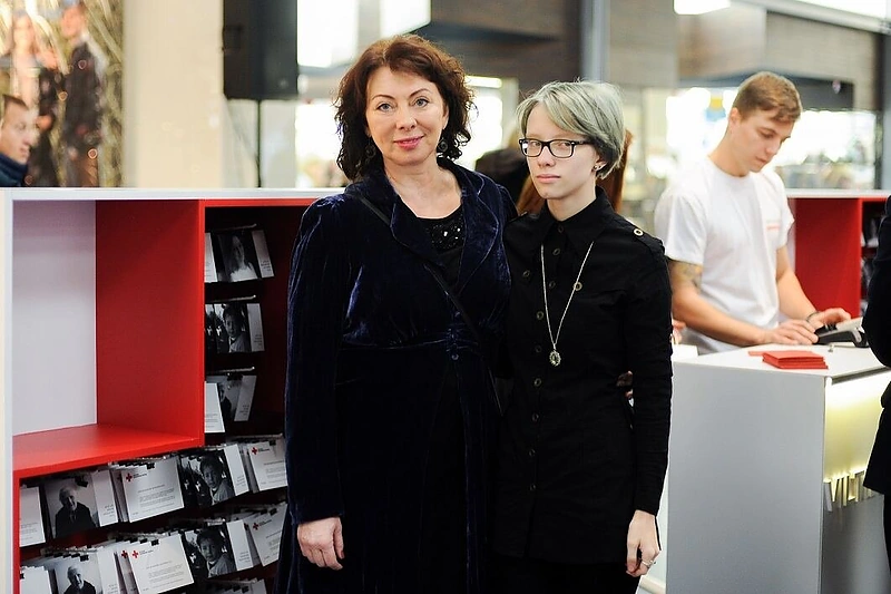 Daiva Tamošiūnaitė su dukra