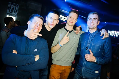 Vakarėlio klube „Taboo“ akimirka