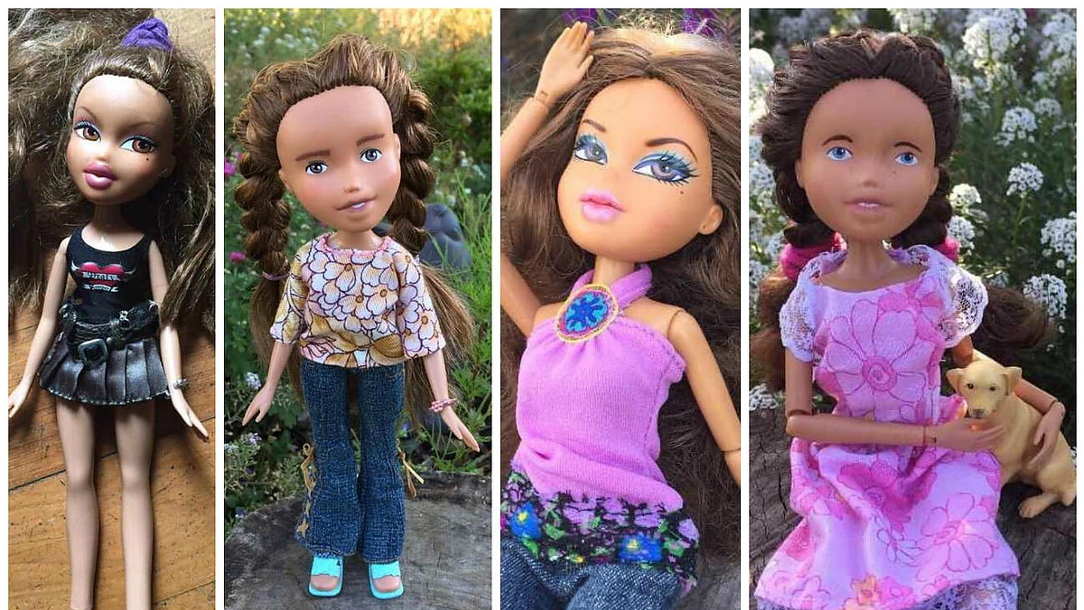 Australės Miriam perkurtos lėlės