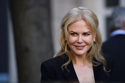 Nicole Kidman „Pirelli“ kalendoriaus pristatyme Paryžiuje