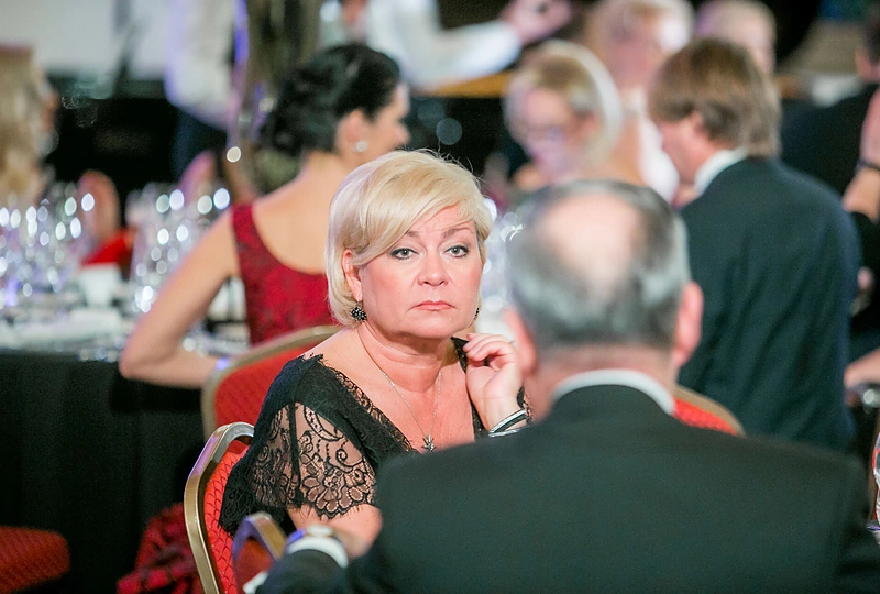 Labdaros vakarienės „Diner de Gala avec Martell“ akimirka