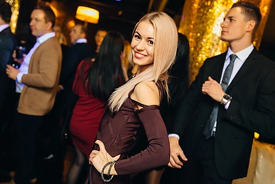 Vakarėlio akimirka klube „Pantera“