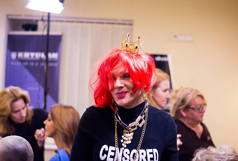 Laidos „Muzikinė kaukė“ akimirka