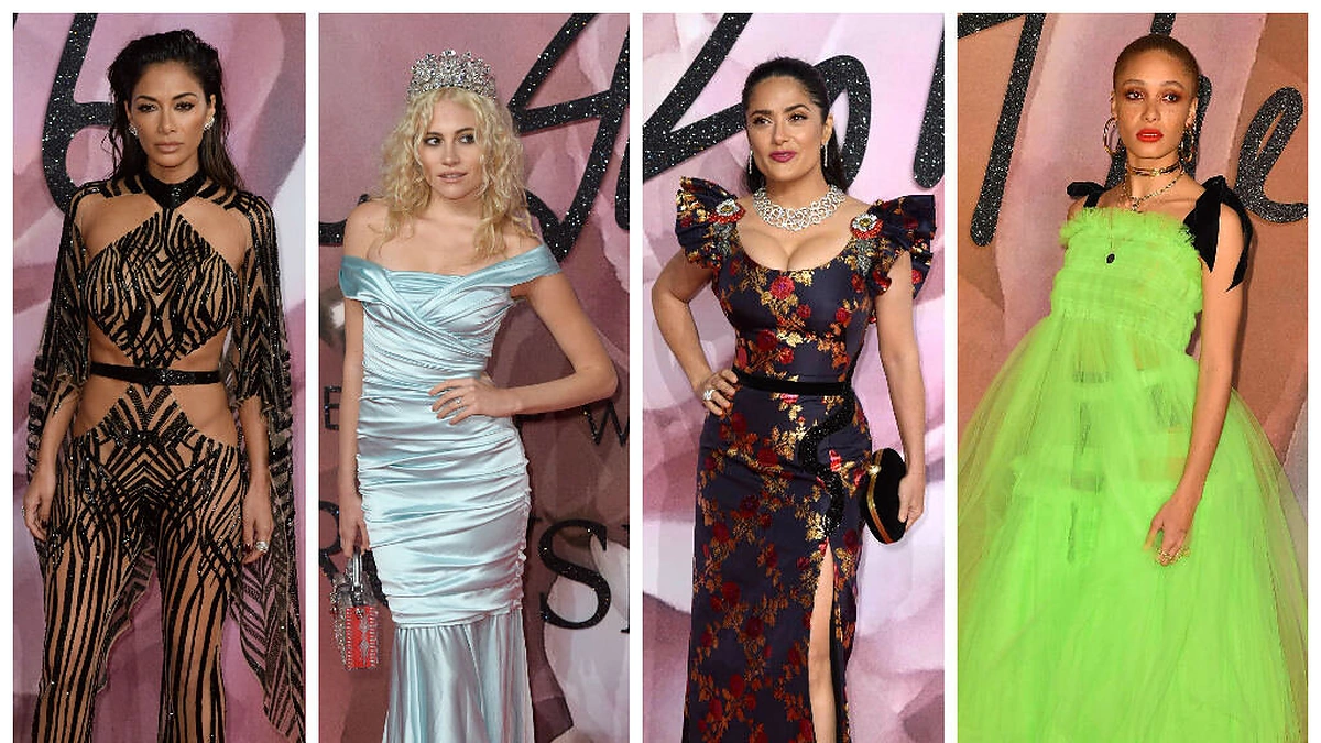 Nicole Scherzinger, Pixie Lott, Salma Hayek ir Adwoa Aboah