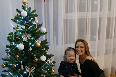 Lina Bagdanavičienė su dukra Paulina