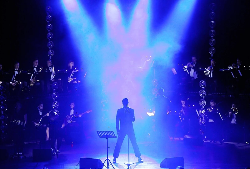 „Elvis Presley Show“ koncerto Mažeikiuose akimirka