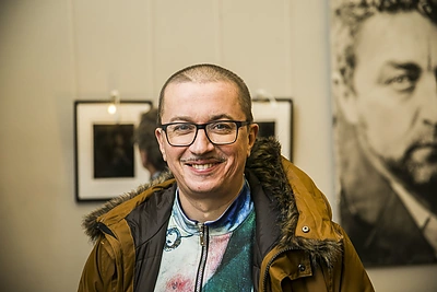 Senus nuotraukų archyvus tvarkantis A. Pogrebnojus: apie tai, koks E. Dragūnas buvo prieš beveik 20 metų