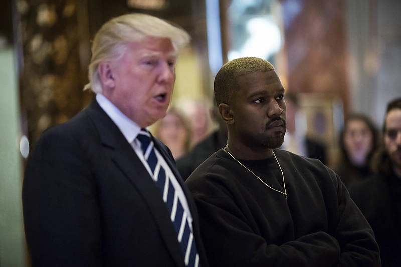 Kanye Westas ir Donaldas Trumpas
