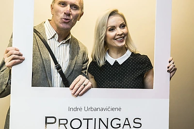 Knygos pristatymo akimirka