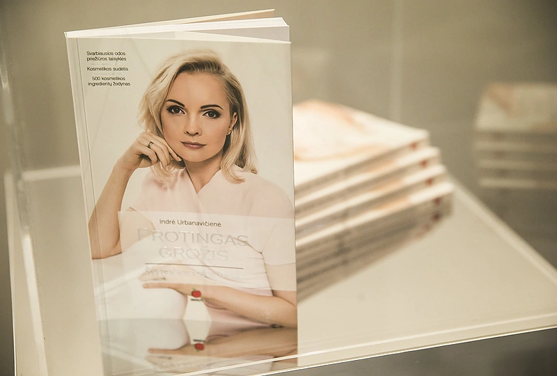 Knygos pristatymo akimirka